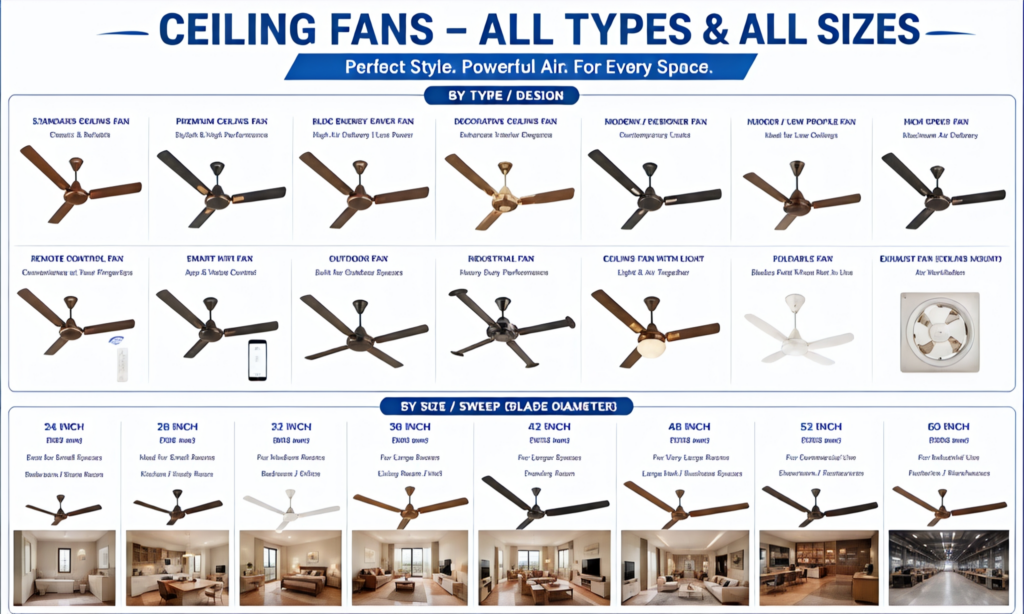 Logo ceiling fan