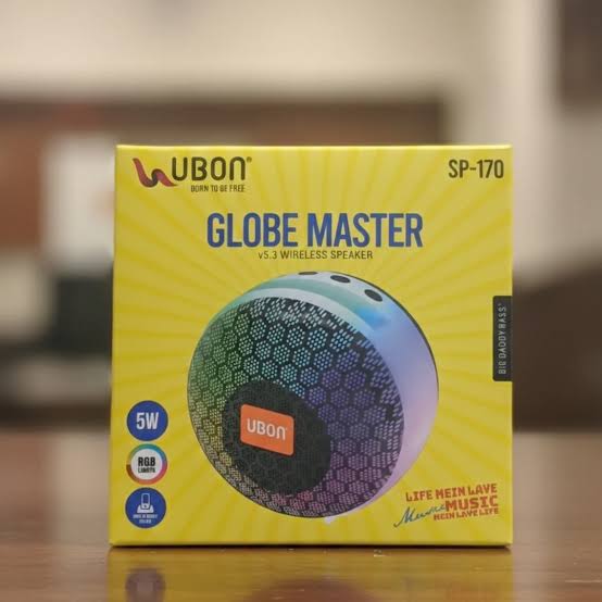 5 WT SOUND SYSTEM UBON SP-170 GLOBE MASTER