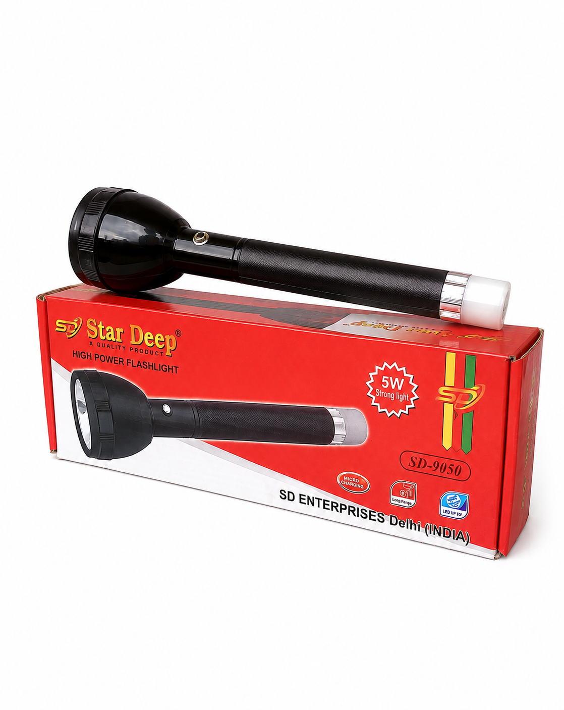 50WT RECHARGEABLE TORCH SD-9050 STAR DEEP