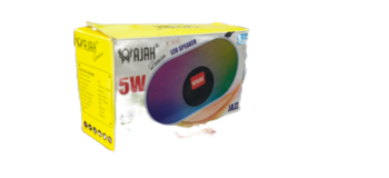 5 WT SOUND SYSTEM AJAH LED SPEAKER 1786176299190