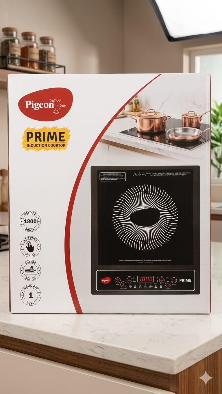 1800 Watt Induction cooktop Pigeon Prime