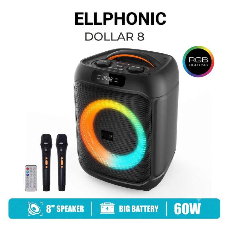 60W 8 Inch SOUND SYSTEM ELLPHONIC