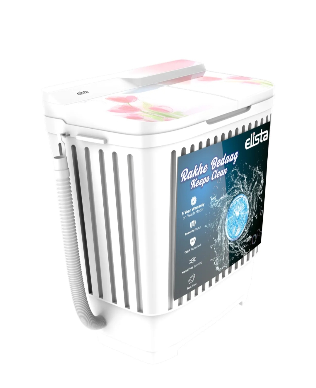 7Kg SEMI AUTOMATIC WASHING MACHINE ELISTA