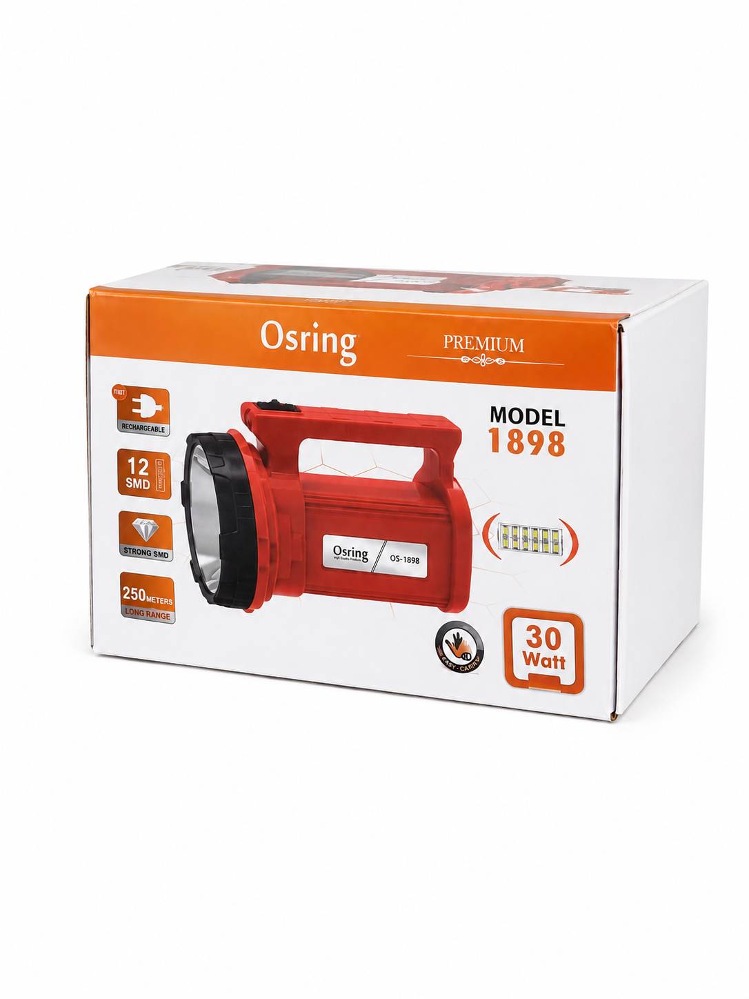 30WT RECHARGEABLE TORCH OSRING 1898