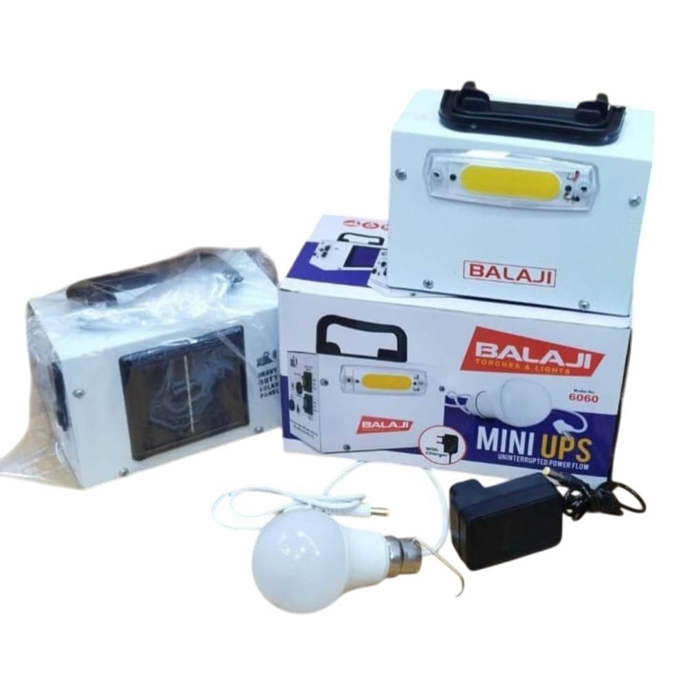 Mini Solar Rechargeable UPS for Led bulb balaji