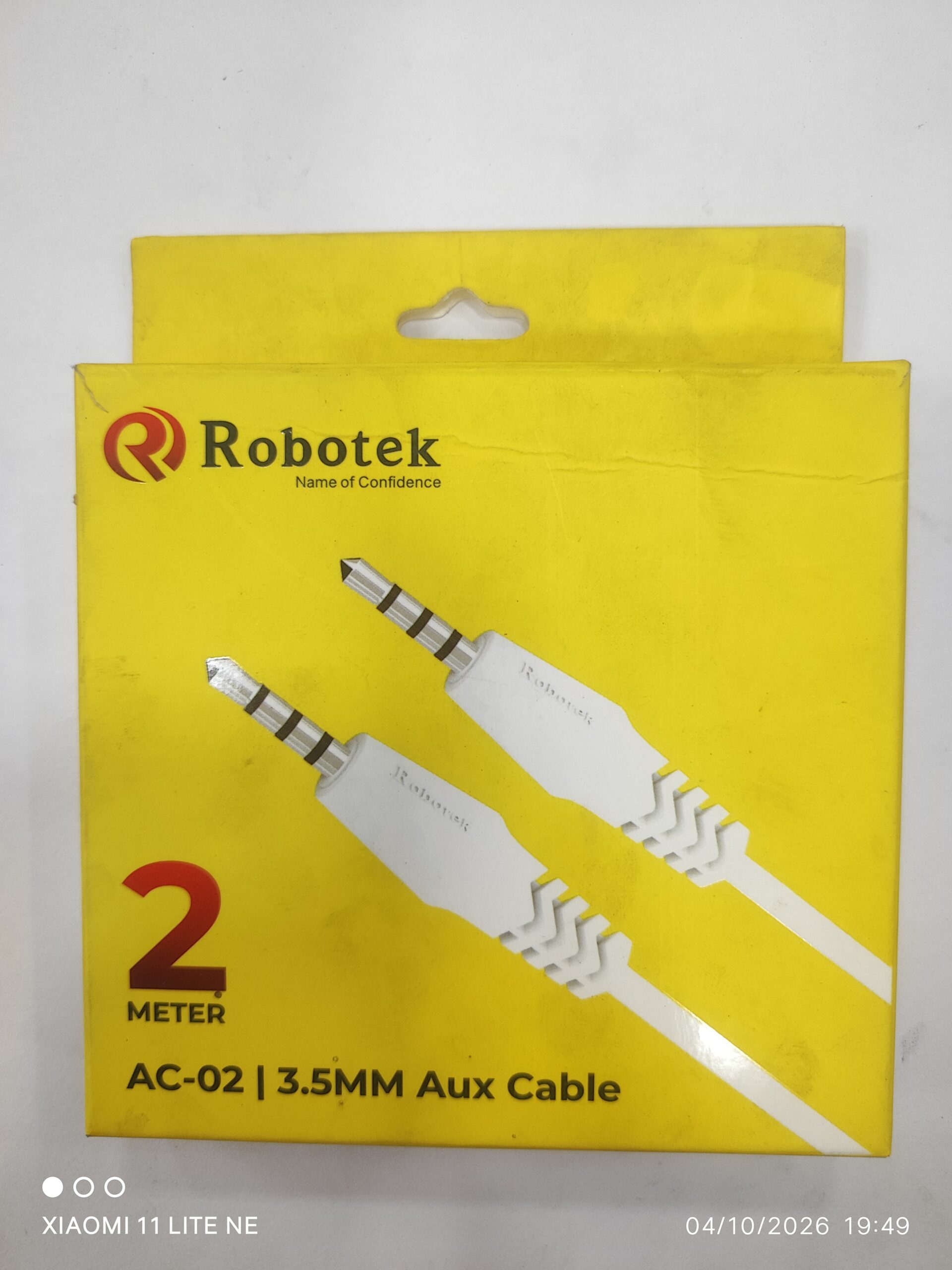 robotek Aux to aux cable 2mtr