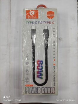 C to c type mini charging cable Rivano 80w 1791127085605225439624503044025