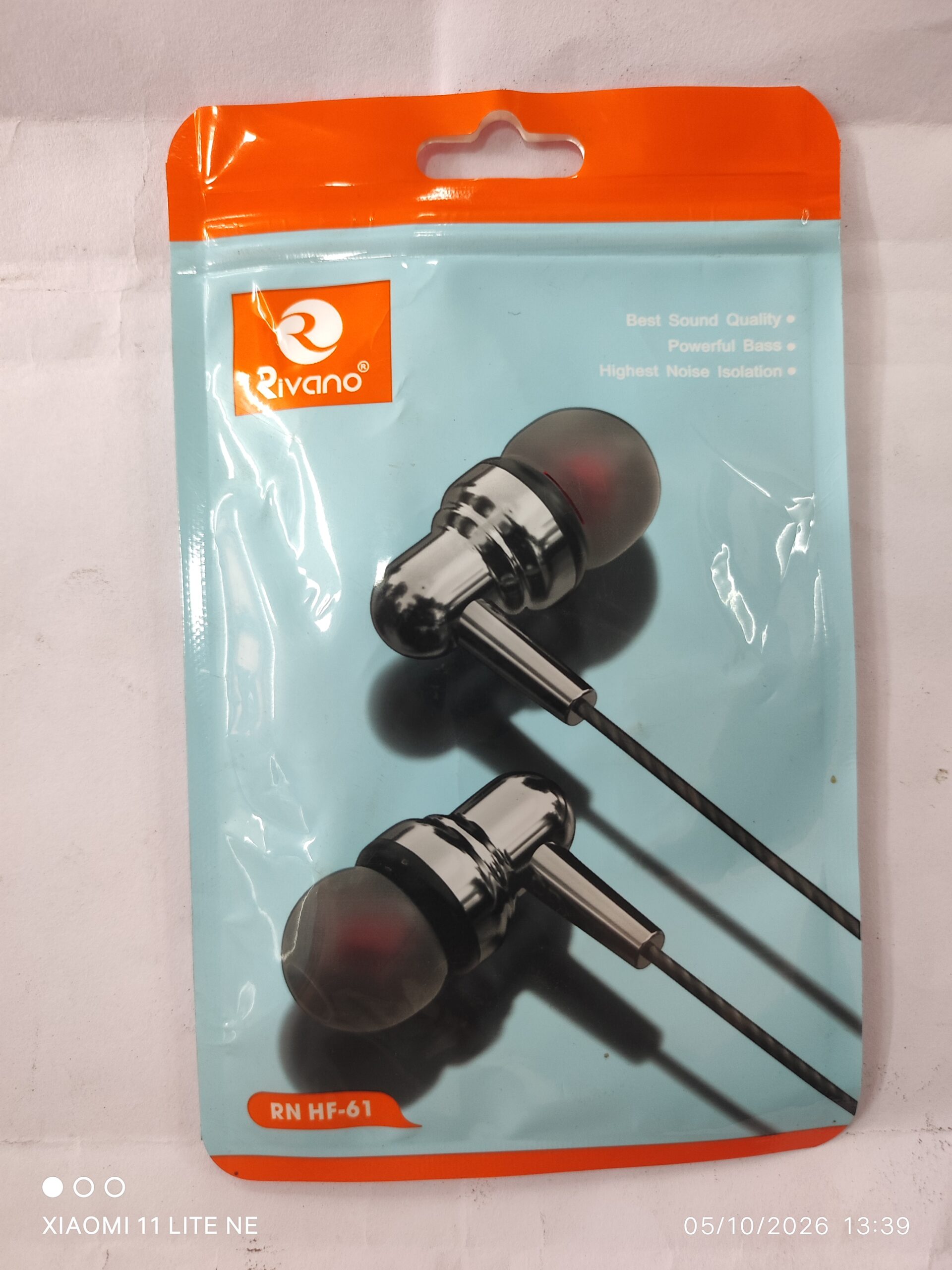Earphone aux type Rivano rnhf61