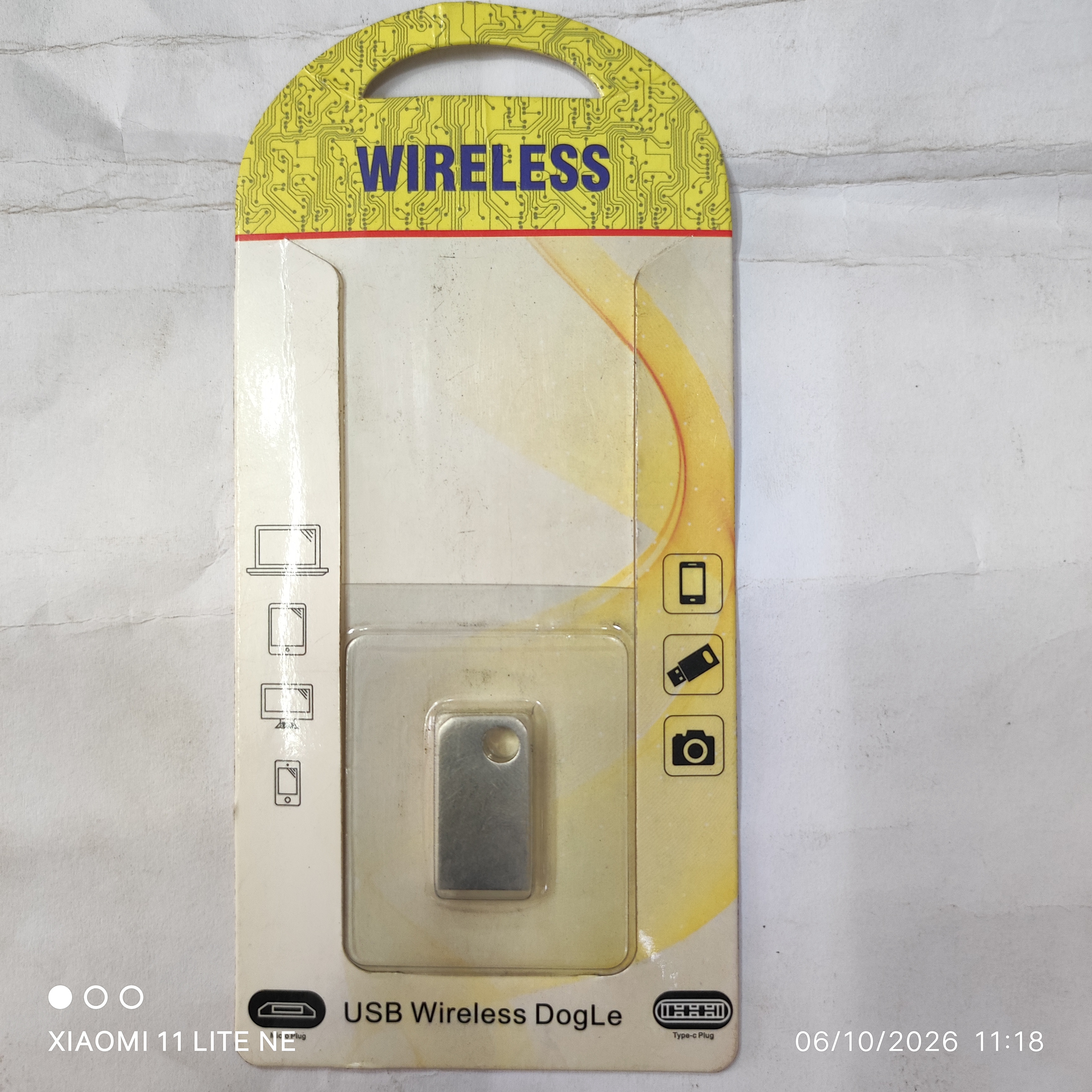 Usb dongle for bluetooth connection steel